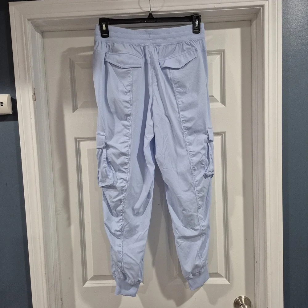 Lululemon Pants Womens Medium Windmill Blue Dance Studio Cargo Jogger Mid-Rise